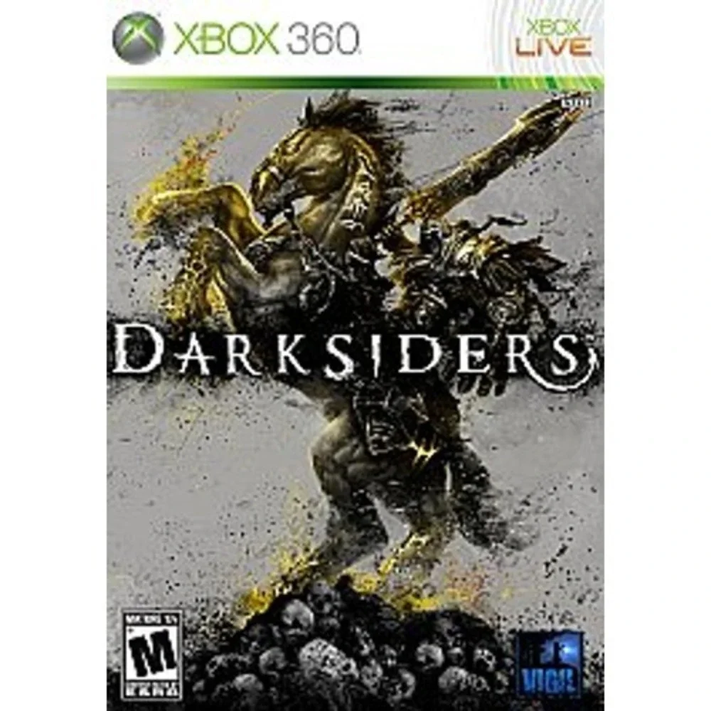 Darksiders (Microsoft Xbox 360, 2010) No Manual
